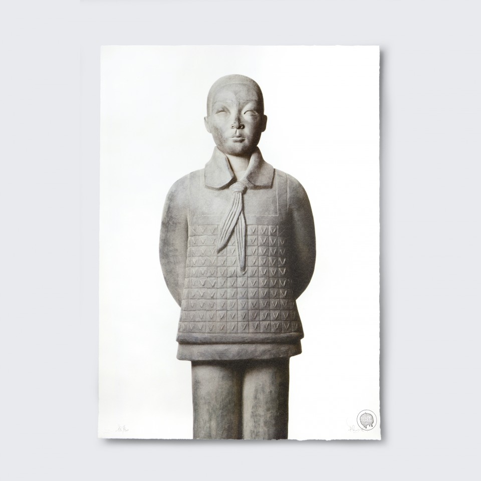 Terracotta Daughter 8,  Jianwei - Lithograph